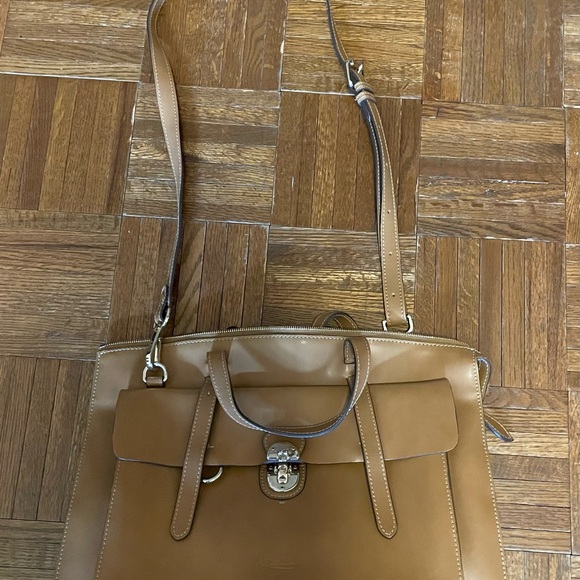 Boldrini Selleria Brown Leather Satchel Classic Elegance - Picture 10 of 10